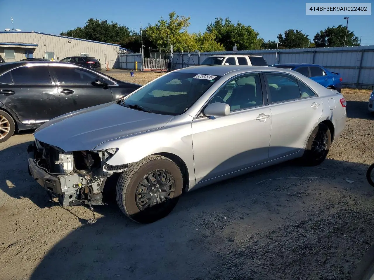 2010 Toyota Camry Le VIN: 4T4BF3EK9AR022402 Lot: 57561536