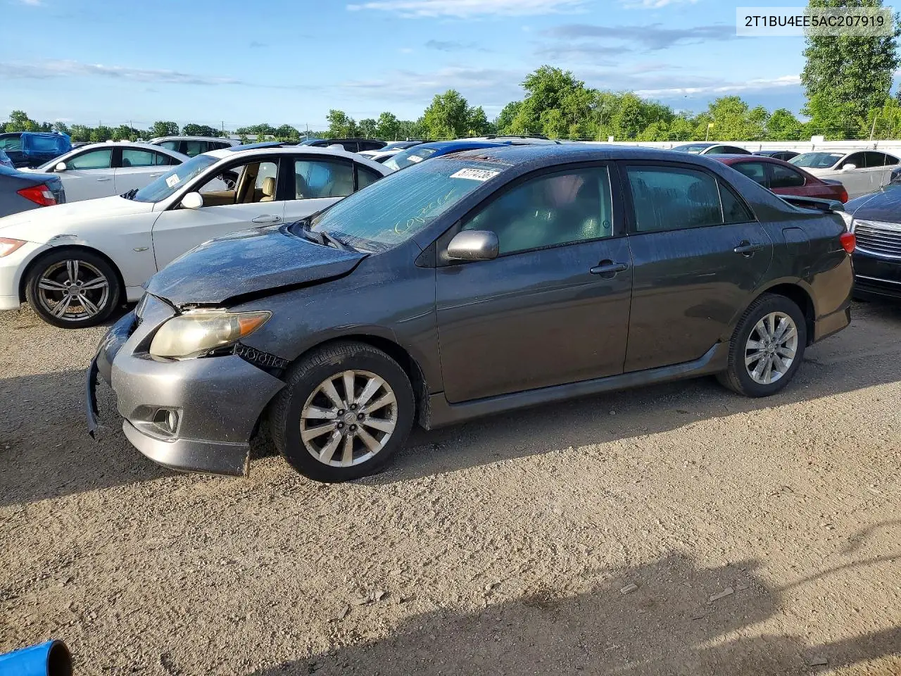 2010 Toyota Corolla Base VIN: 2T1BU4EE5AC207919 Lot: 57774736