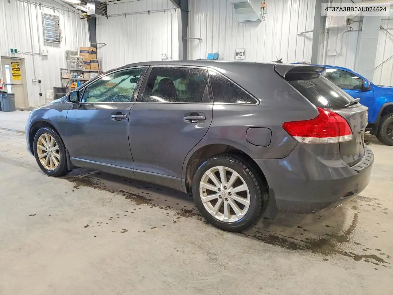 2010 Toyota Venza Fwd 4Cyl VIN: 4T3ZA3BB0AU024624 Lot: 58178926