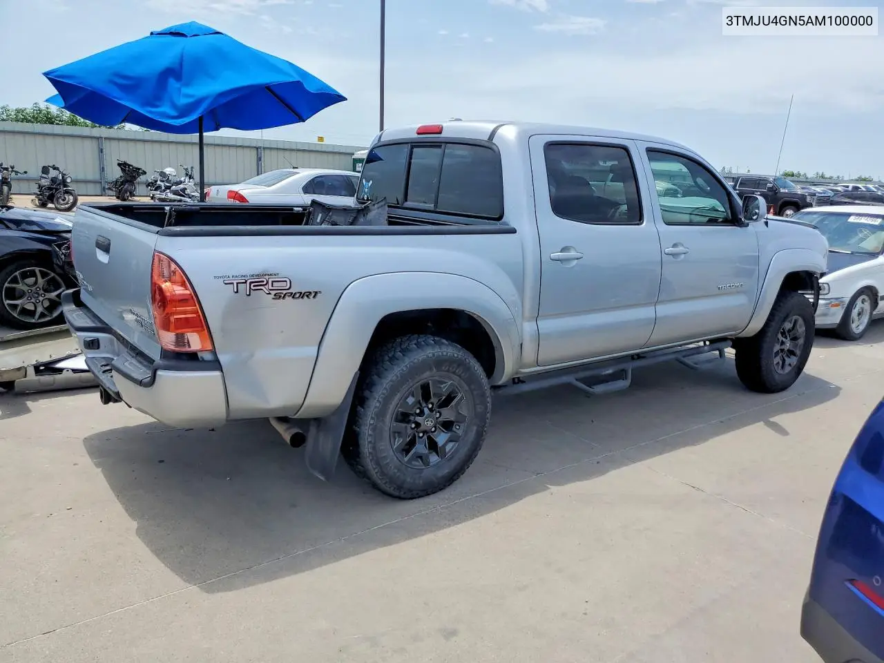 2010 Toyota Tacoma Double Cab Prerunner VIN: 3TMJU4GN5AM100000 Lot: 58199556