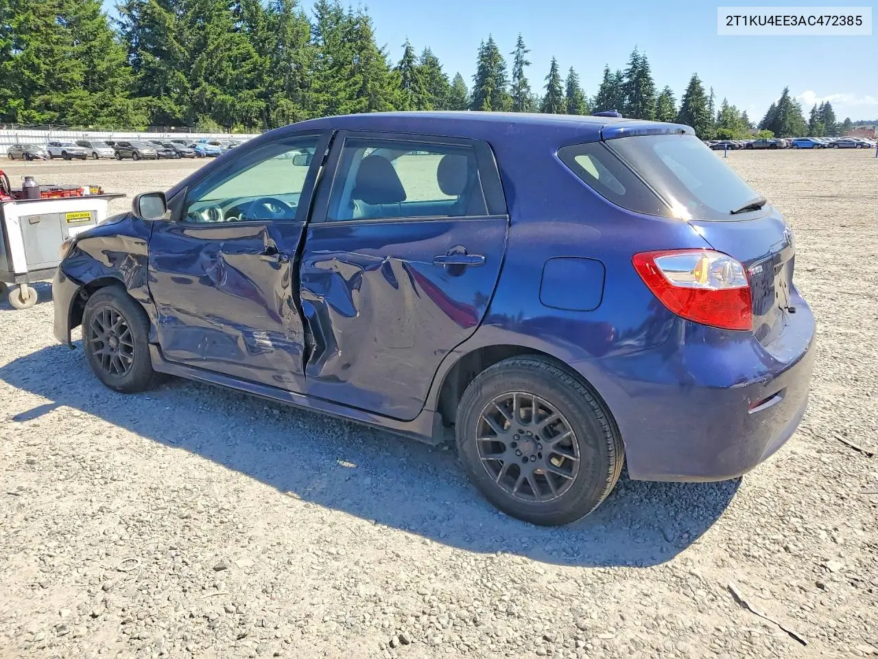 2010 Toyota Matrix Base VIN: 2T1KU4EE3AC472385 Lot: 58473706