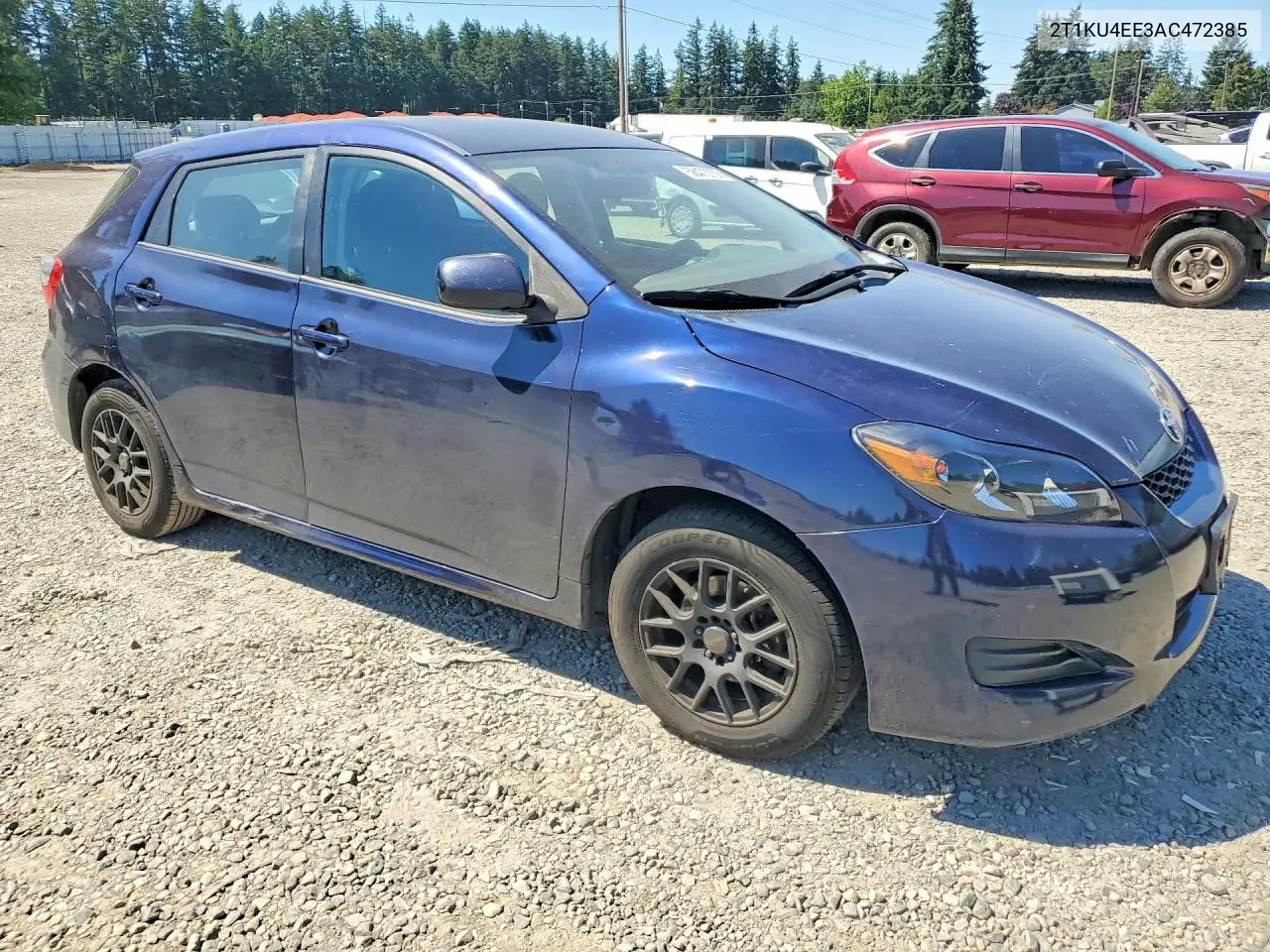 2010 Toyota Matrix Base VIN: 2T1KU4EE3AC472385 Lot: 58473706