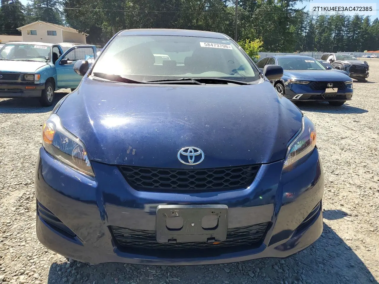 2010 Toyota Matrix Base VIN: 2T1KU4EE3AC472385 Lot: 58473706