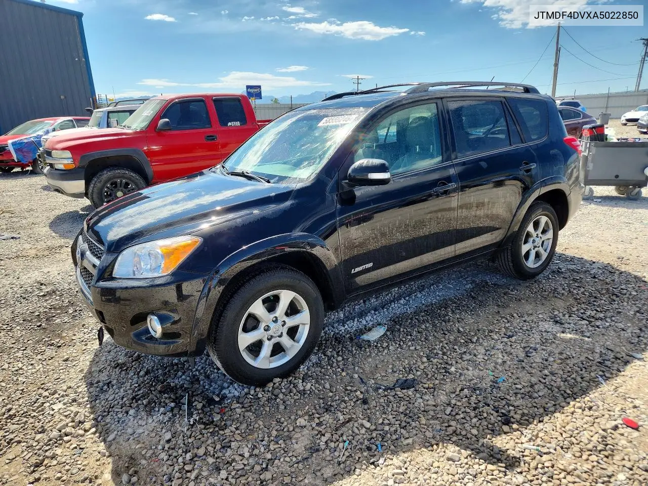 2010 Toyota Rav4 Limited VIN: JTMDF4DVXA5022850 Lot: 58556246