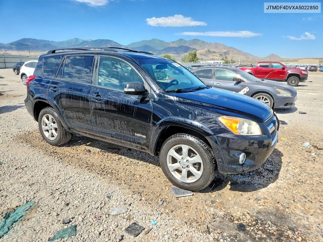 2010 Toyota Rav4 Limited VIN: JTMDF4DVXA5022850 Lot: 58556246