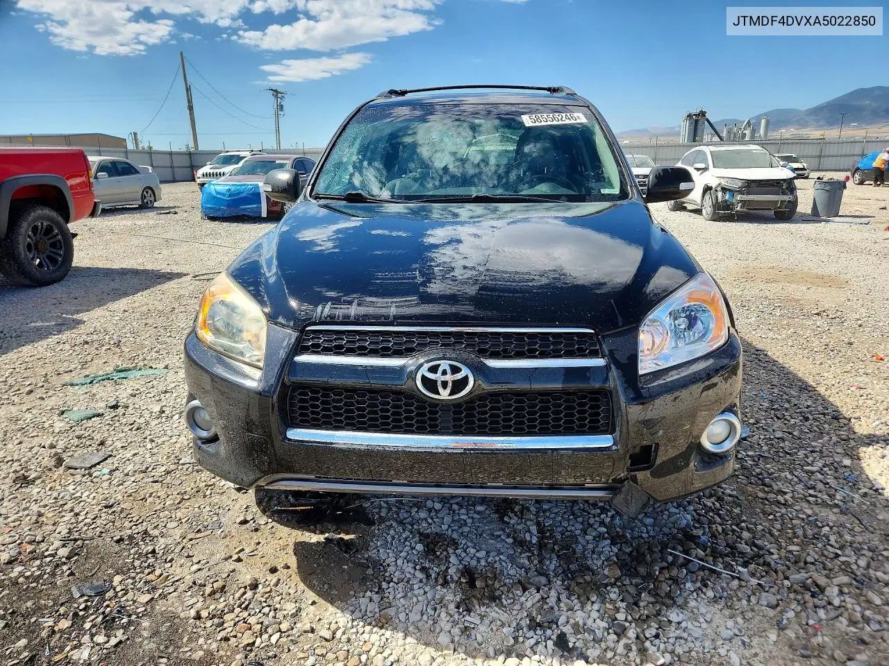 2010 Toyota Rav4 Limited VIN: JTMDF4DVXA5022850 Lot: 58556246