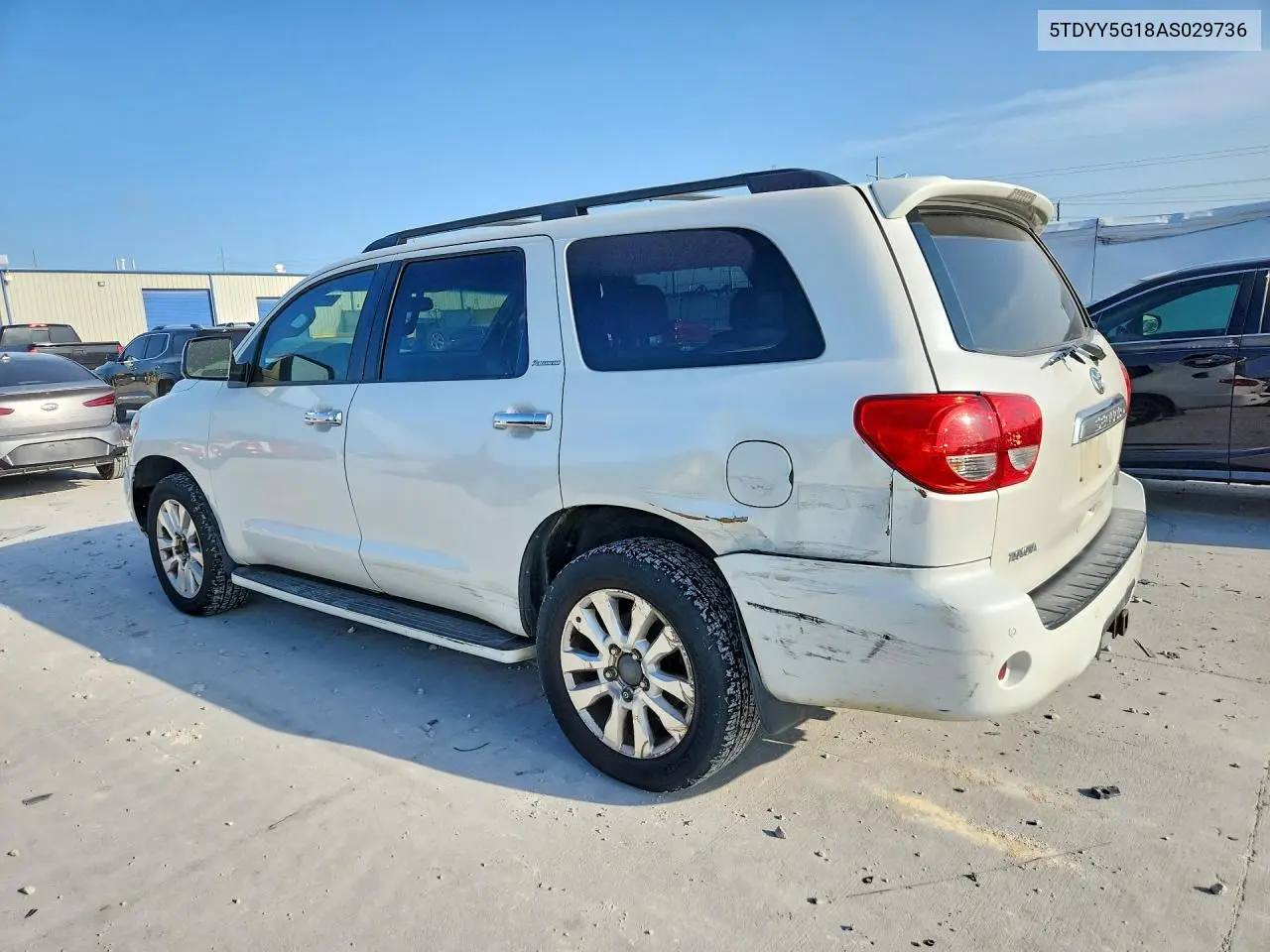 2010 Toyota Sequoia Platinum VIN: 5TDYY5G18AS029736 Lot: 58584836
