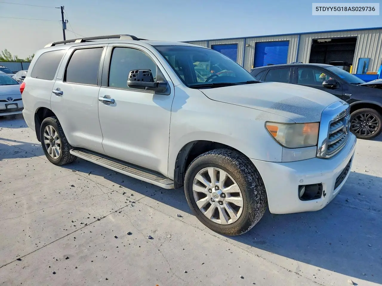 2010 Toyota Sequoia Platinum VIN: 5TDYY5G18AS029736 Lot: 58584836