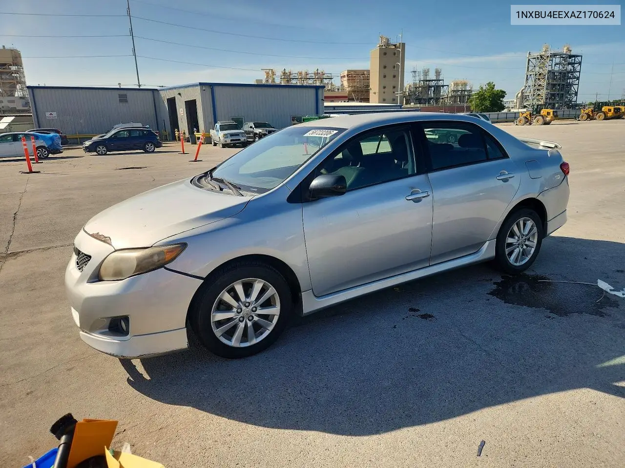 2010 Toyota Corolla S VIN: 1NXBU4EEXAZ170624 Lot: 58723206