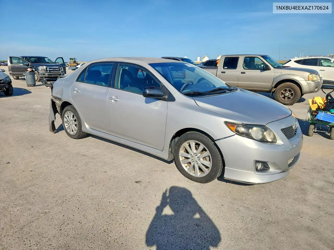 2010 Toyota Corolla S VIN: 1NXBU4EEXAZ170624 Lot: 58723206
