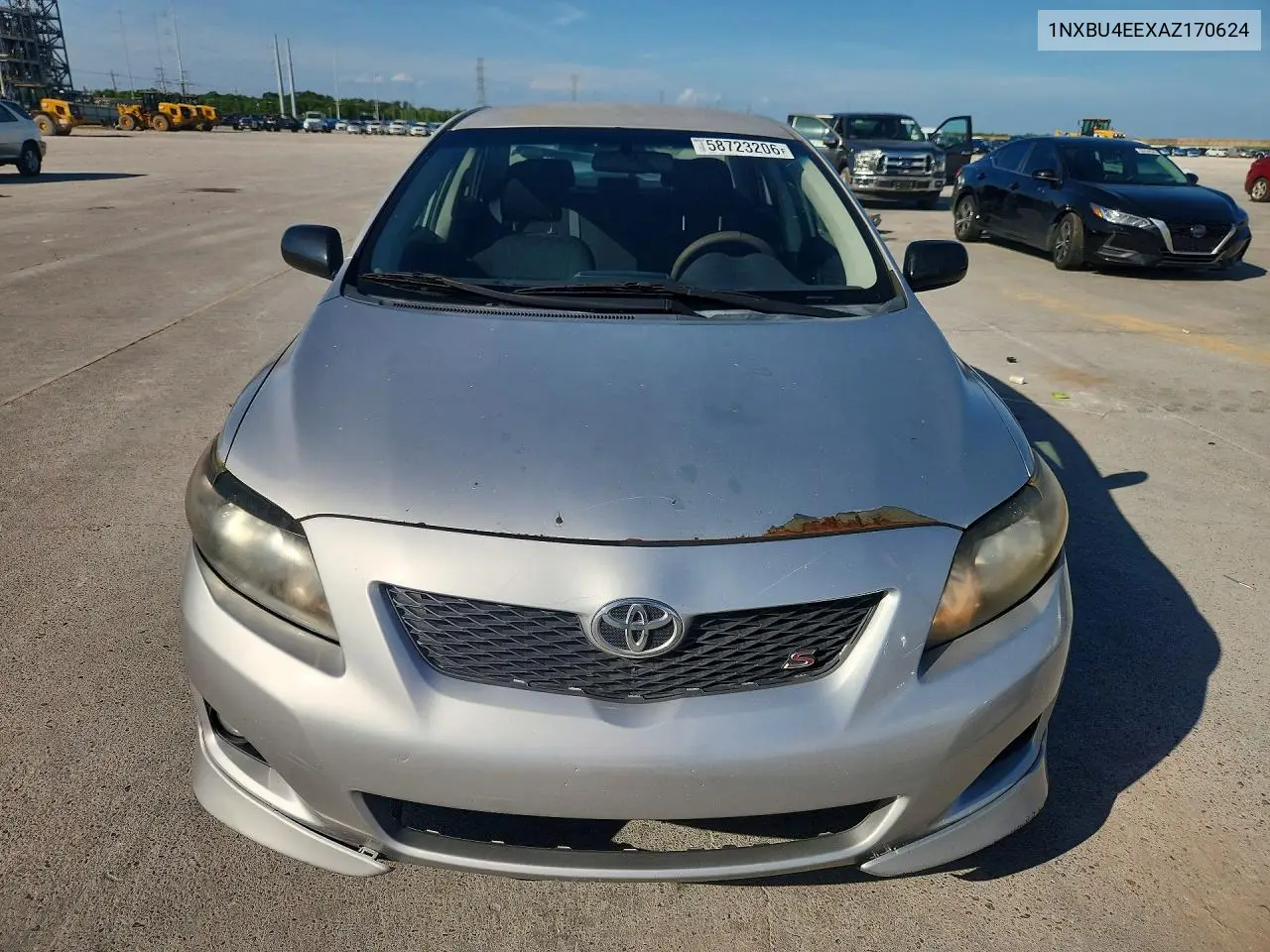 2010 Toyota Corolla S VIN: 1NXBU4EEXAZ170624 Lot: 58723206