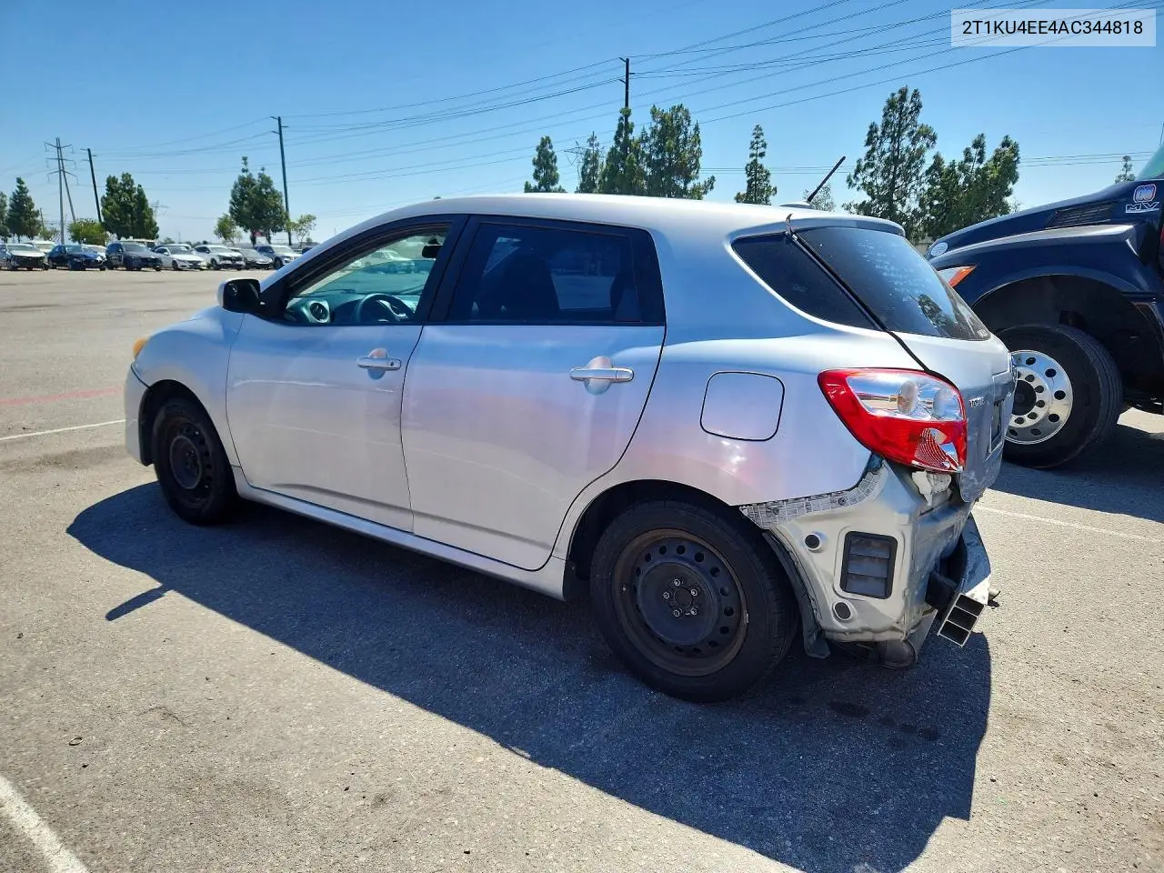 2010 Toyota Matrix Base VIN: 2T1KU4EE4AC344818 Lot: 58747916