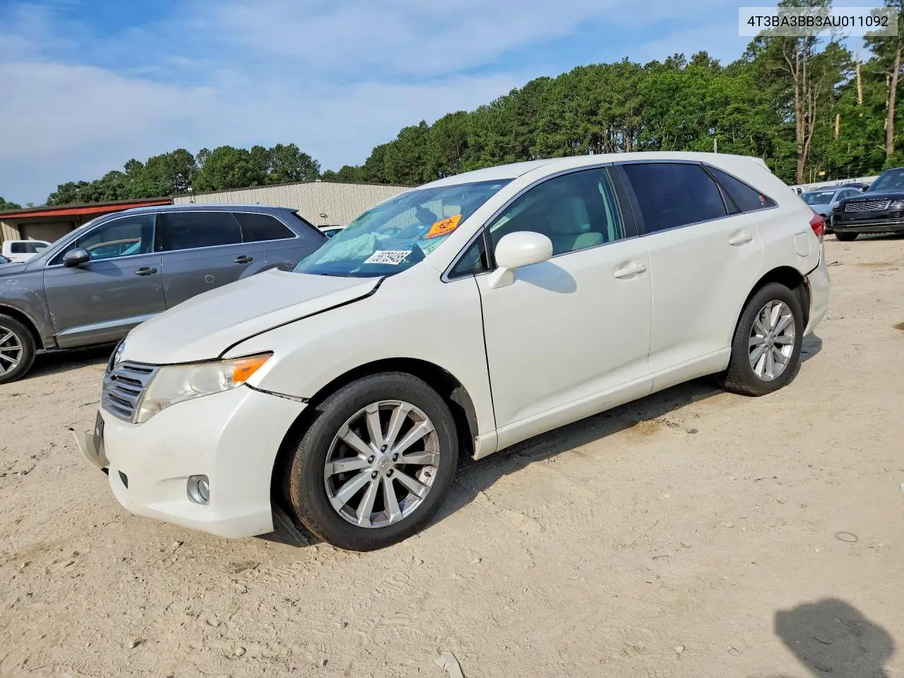 2010 Toyota Venza Awd 4Cyl VIN: 4T3BA3BB3AU011092 Lot: 58789486
