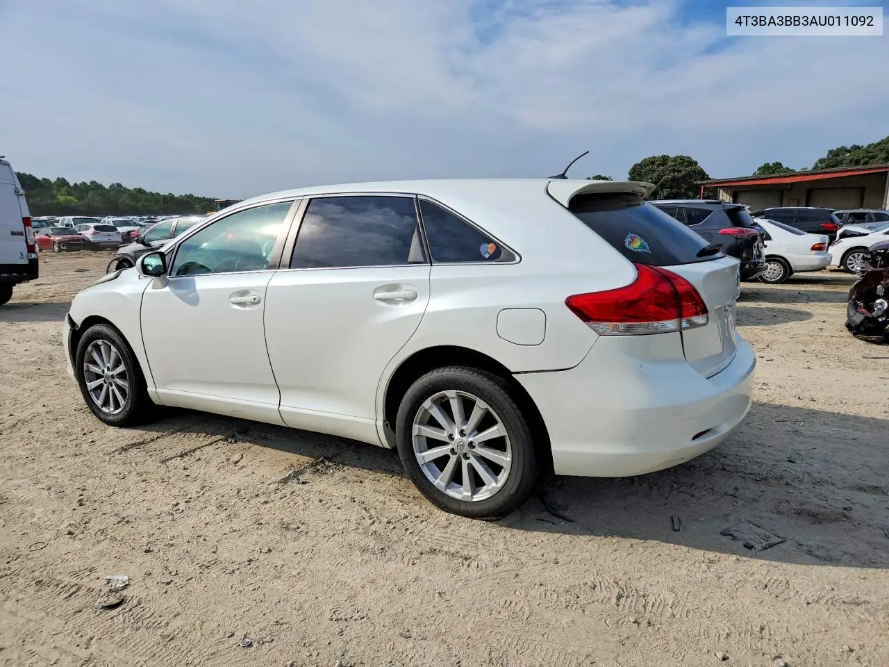 2010 Toyota Venza Awd 4Cyl VIN: 4T3BA3BB3AU011092 Lot: 58789486