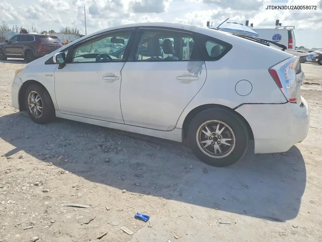 2010 Toyota Prius Iii VIN: JTDKN3DU2A0058072 Lot: 59243006