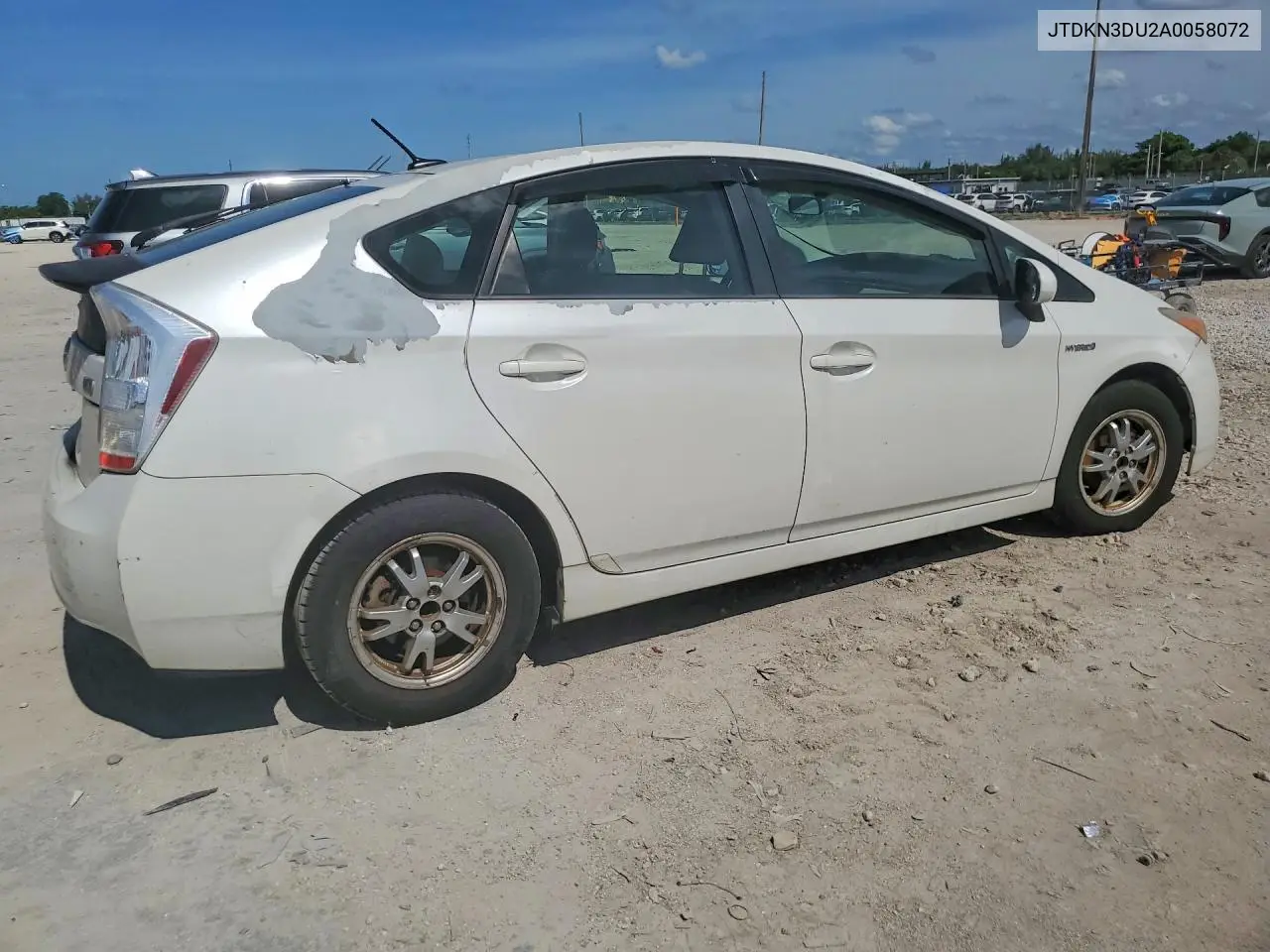 2010 Toyota Prius Iii VIN: JTDKN3DU2A0058072 Lot: 59243006