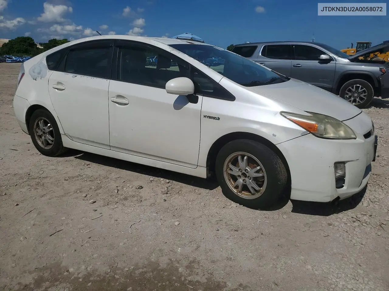 2010 Toyota Prius Iii VIN: JTDKN3DU2A0058072 Lot: 59243006