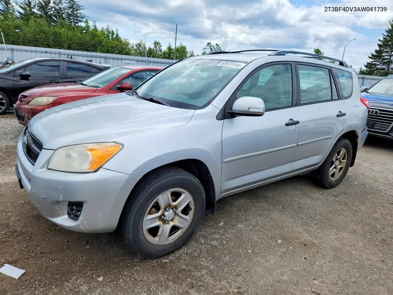 2010 Toyota Rav4 Base VIN: 2T3BF4DV3AW041739 Lot: 60670666