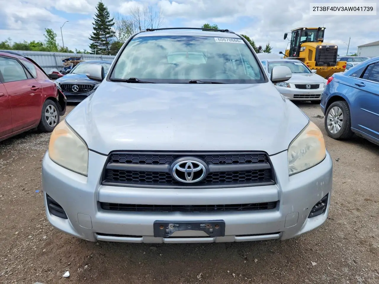 2010 Toyota Rav4 Base VIN: 2T3BF4DV3AW041739 Lot: 60670666