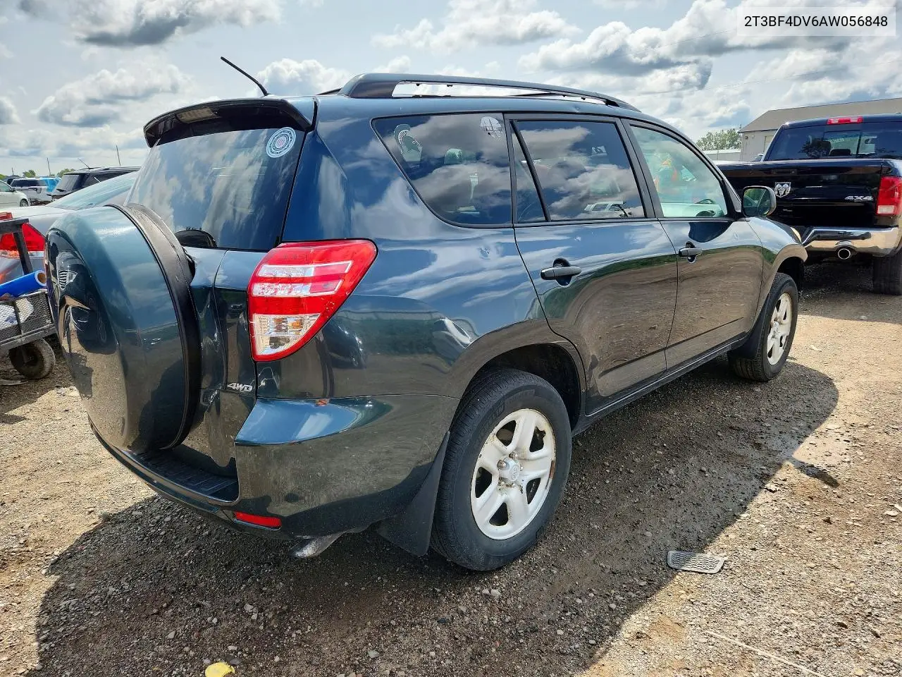 2010 Toyota Rav4 Base VIN: 2T3BF4DV6AW056848 Lot: 61840126
