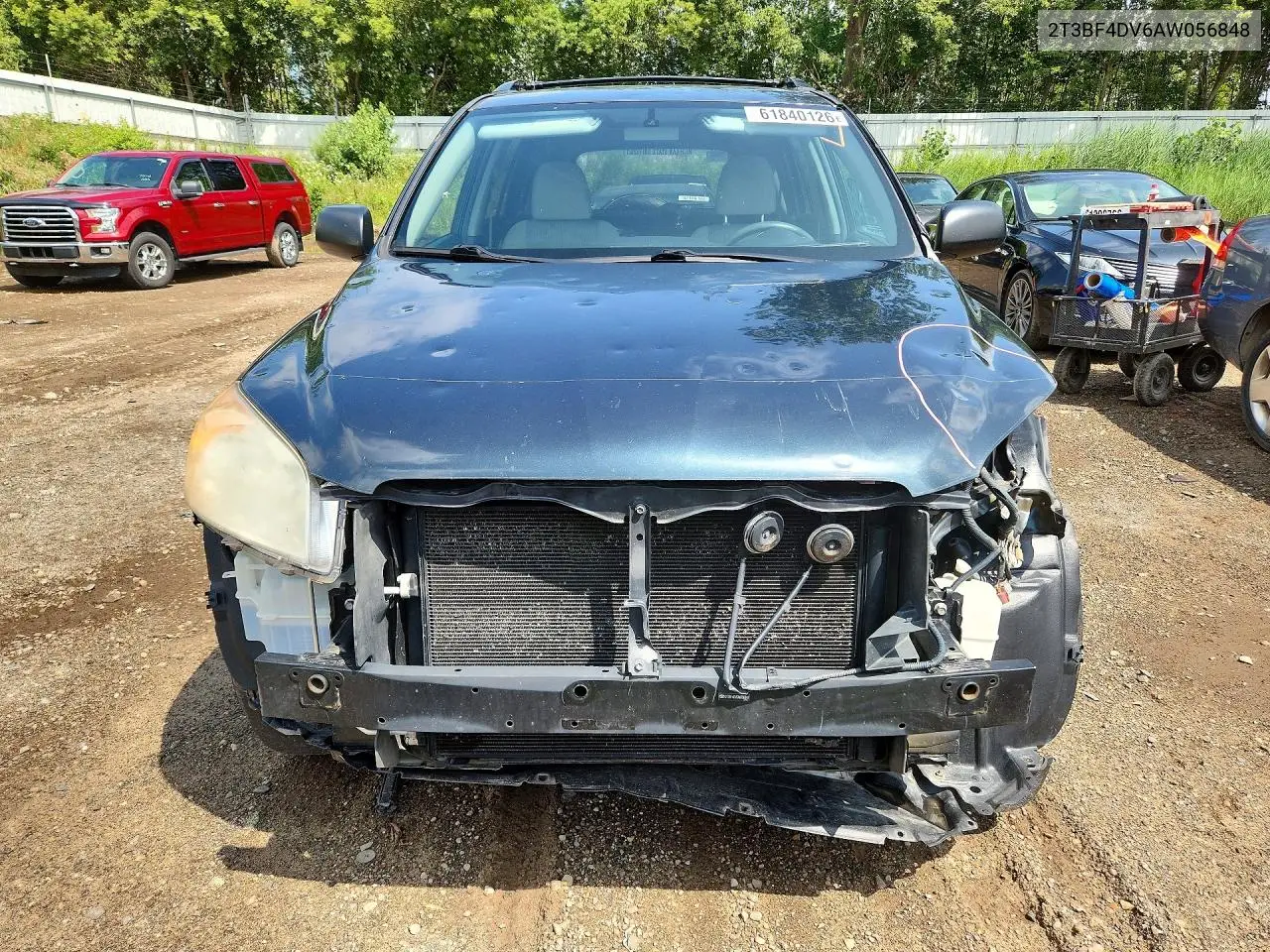 2010 Toyota Rav4 Base VIN: 2T3BF4DV6AW056848 Lot: 61840126