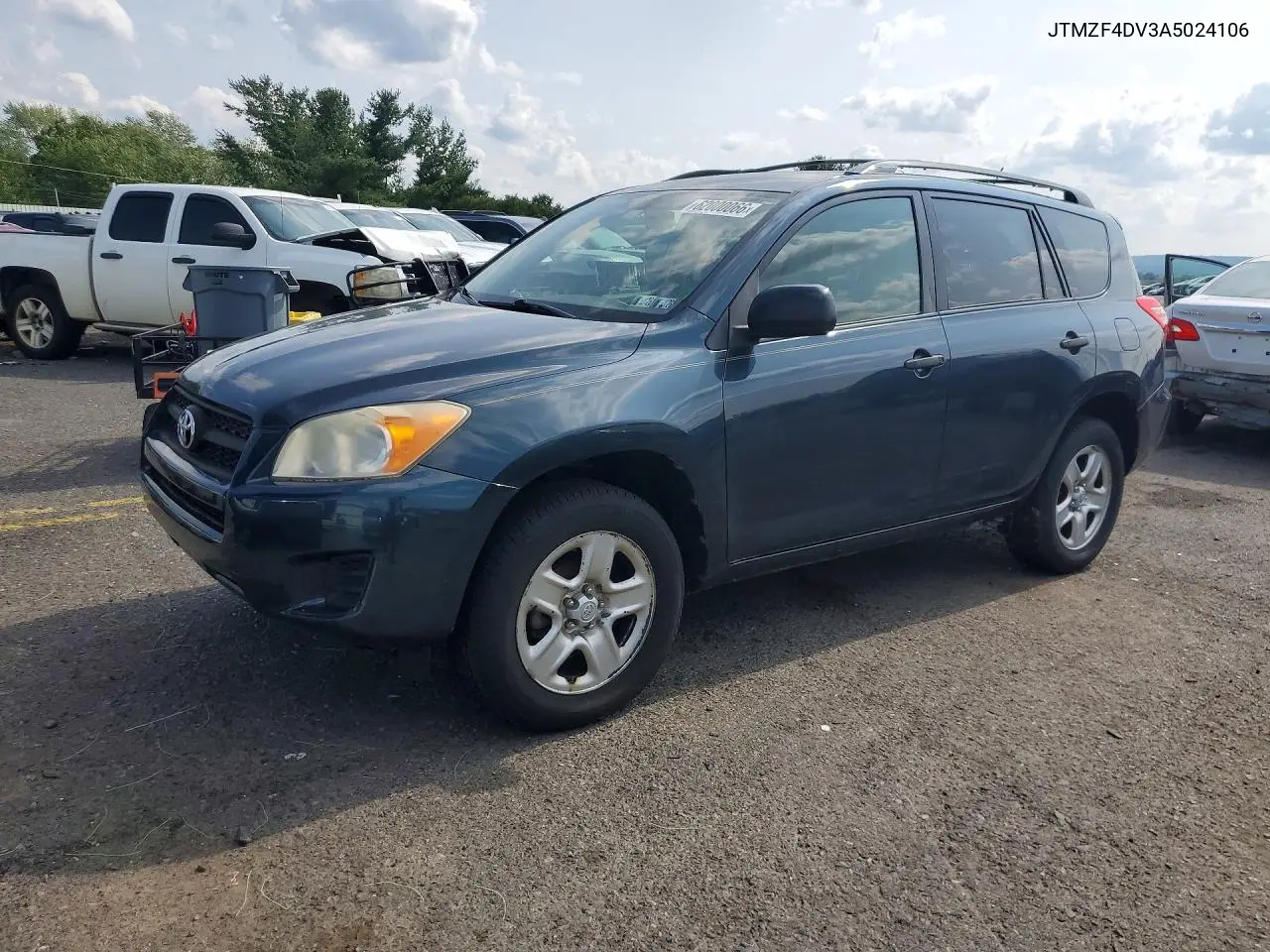 2010 Toyota Rav4 Base VIN: JTMZF4DV3A5024106 Lot: 62000066