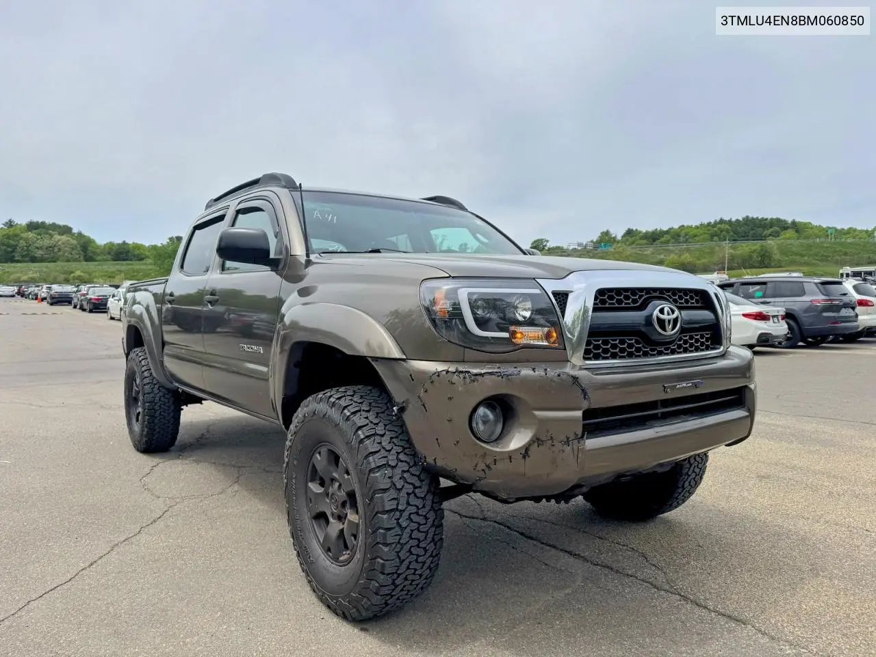2011 Toyota Tacoma Double Cab VIN: 3TMLU4EN8BM060850 Lot: 55040596