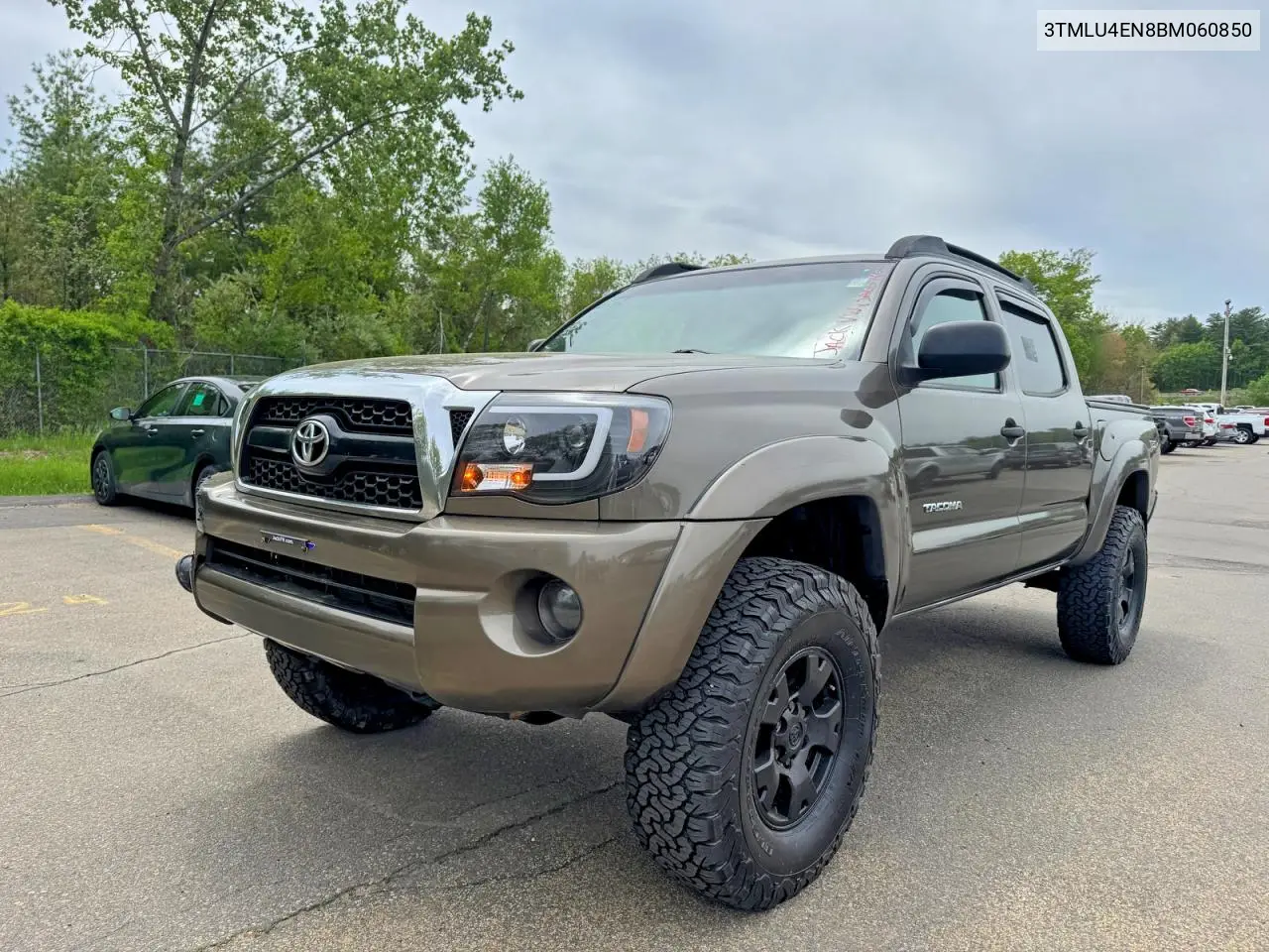 2011 Toyota Tacoma Double Cab VIN: 3TMLU4EN8BM060850 Lot: 55040596