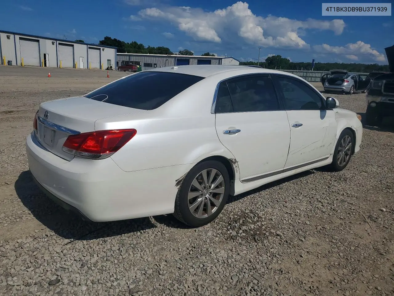 2011 Toyota Avalon VIN: 4T1BK3DB9BU371939 Lot: 56614826