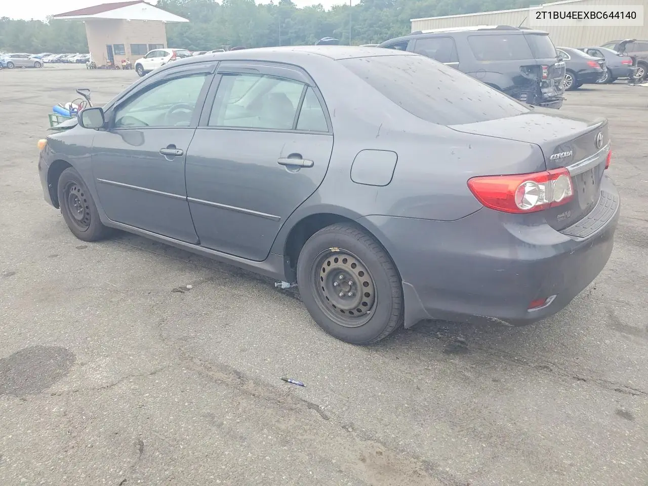 2011 Toyota Corolla Le VIN: 2T1BU4EEXBC644140 Lot: 57664716