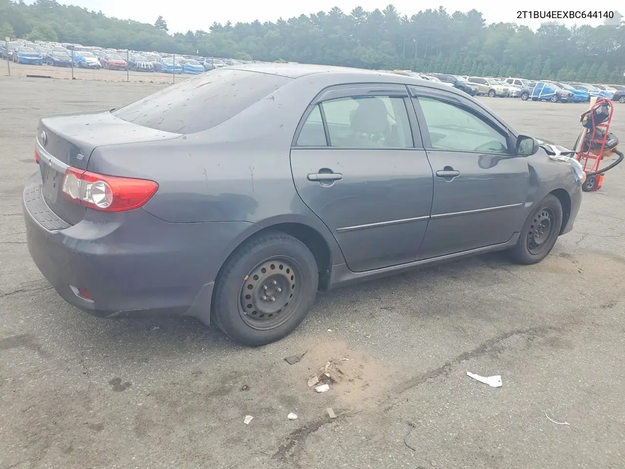 2011 Toyota Corolla Le VIN: 2T1BU4EEXBC644140 Lot: 57664716