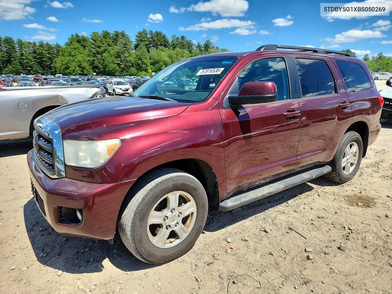 2011 Toyota Sequoia Sr5 VIN: 5TDBY5G1XBS050269 Lot: 57816536