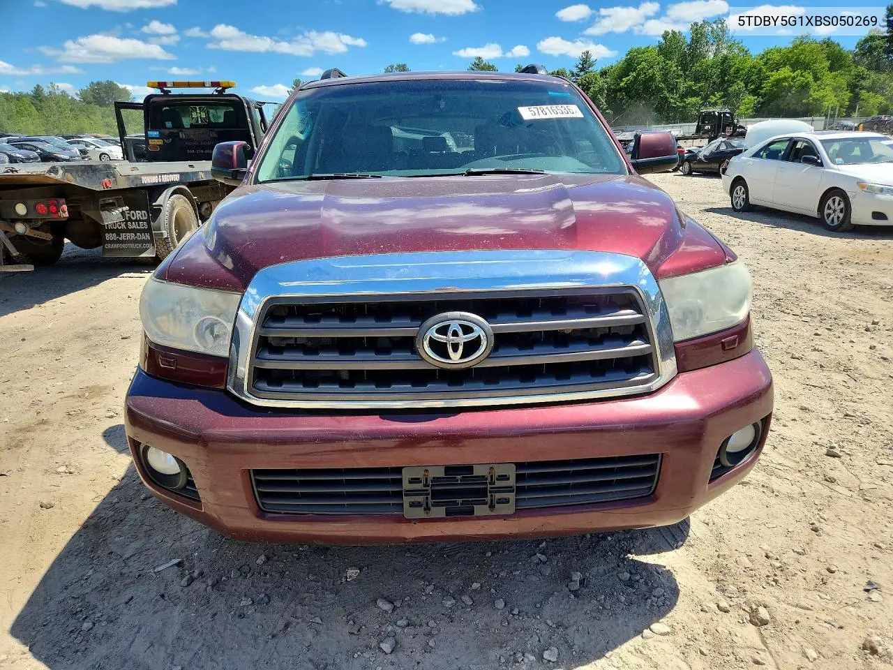 2011 Toyota Sequoia Sr5 VIN: 5TDBY5G1XBS050269 Lot: 57816536