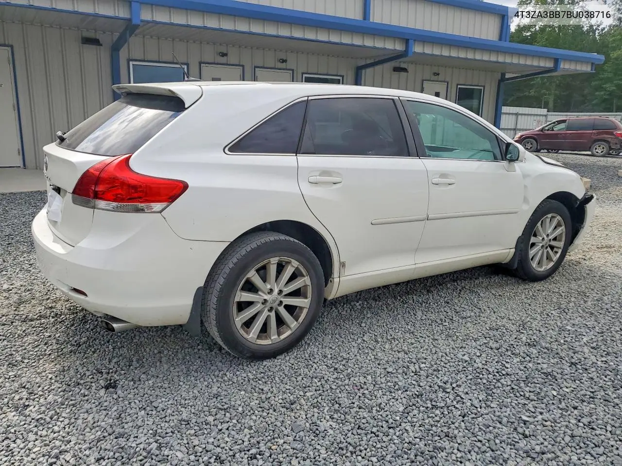 2011 Toyota Venza Fwd 4Cyl VIN: 4T3ZA3BB7BU038716 Lot: 58019526
