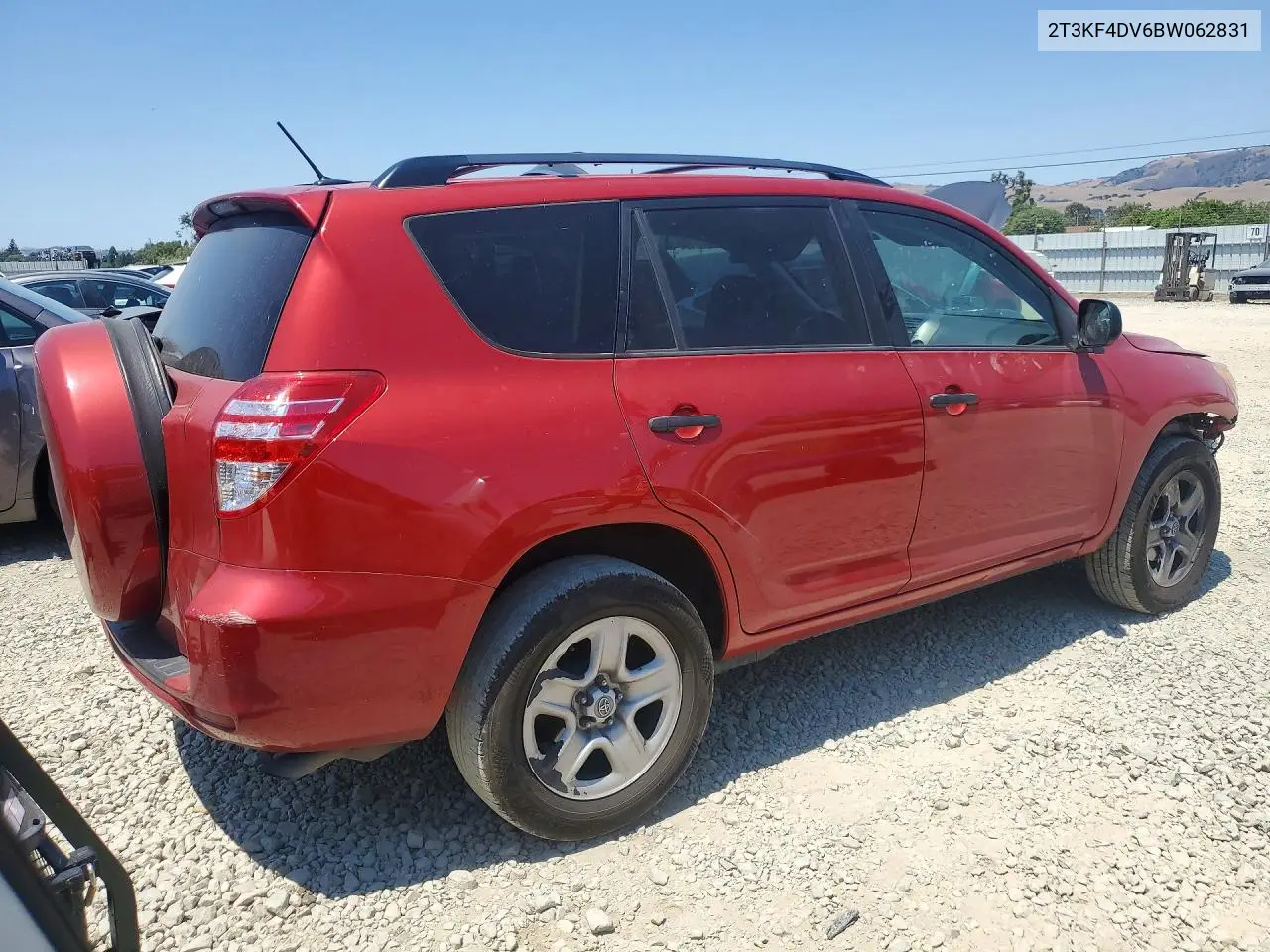 2011 Toyota Rav4 Base VIN: 2T3KF4DV6BW062831 Lot: 58183546
