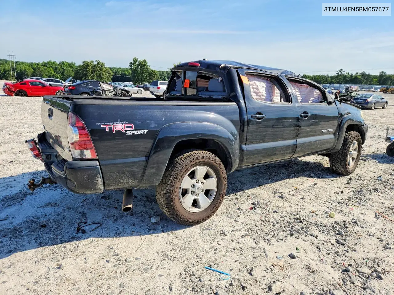 2011 Toyota Tacoma Double Cab VIN: 3TMLU4EN5BM057677 Lot: 58434106