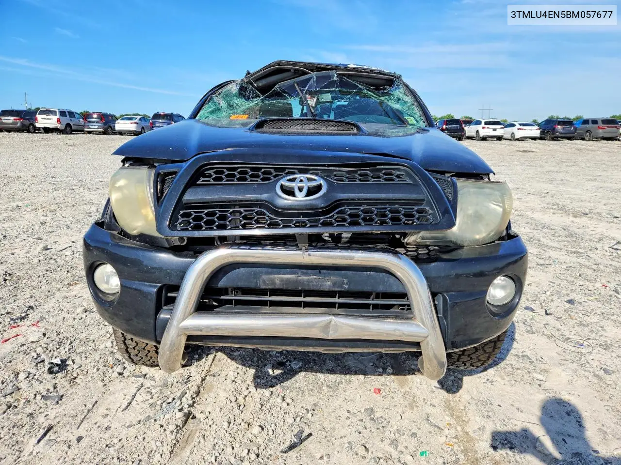 2011 Toyota Tacoma Double Cab VIN: 3TMLU4EN5BM057677 Lot: 58434106