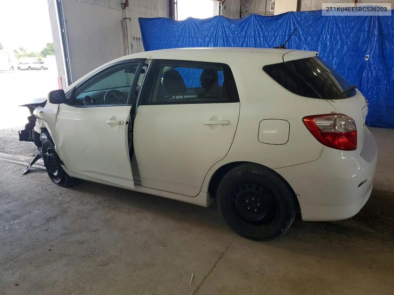 2011 Toyota Matrix Base VIN: 2T1KU4EE5BC536203 Lot: 58511906