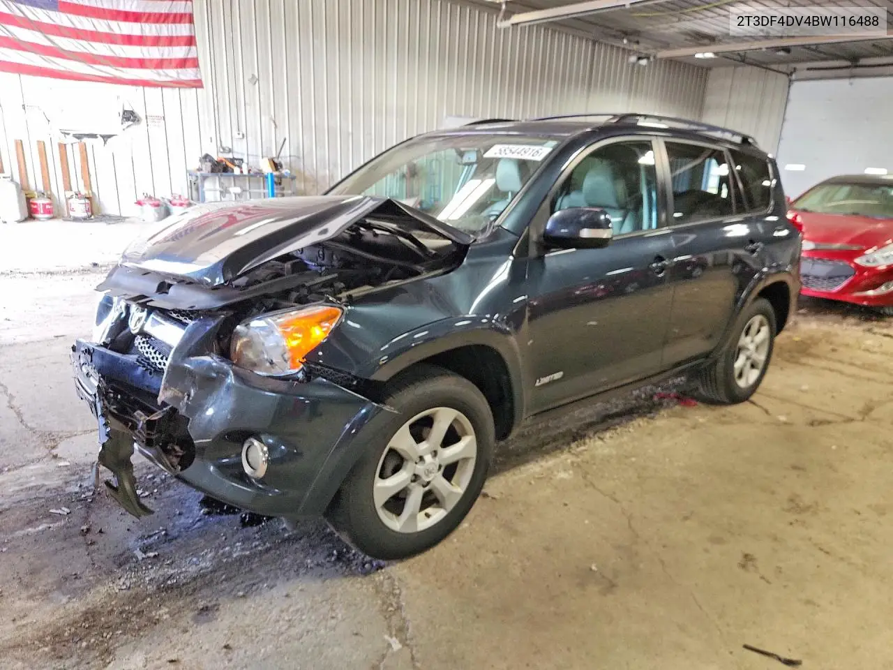 2011 Toyota Rav4 Limited VIN: 2T3DF4DV4BW116488 Lot: 58544916