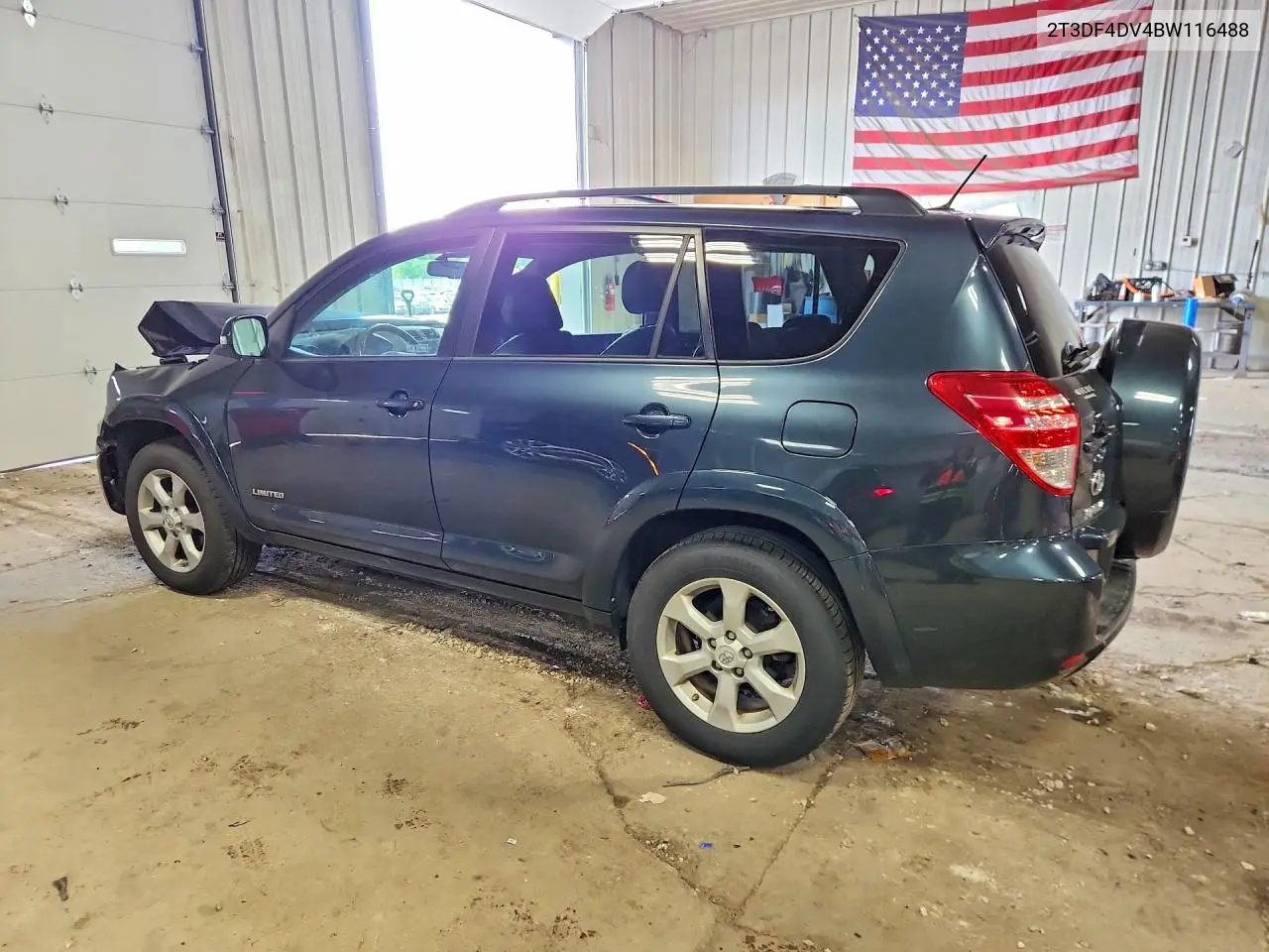 2011 Toyota Rav4 Limited VIN: 2T3DF4DV4BW116488 Lot: 58544916