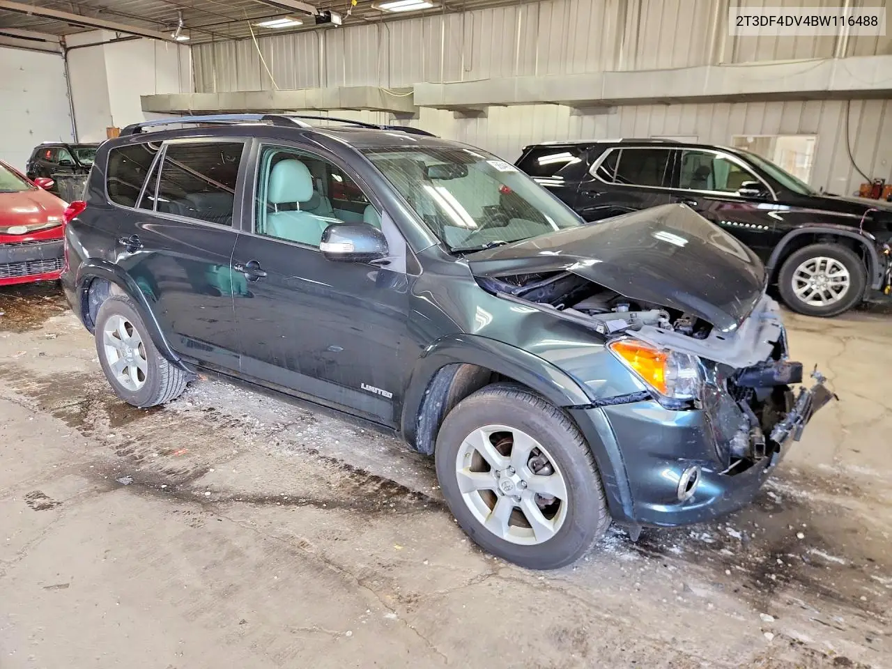 2011 Toyota Rav4 Limited VIN: 2T3DF4DV4BW116488 Lot: 58544916