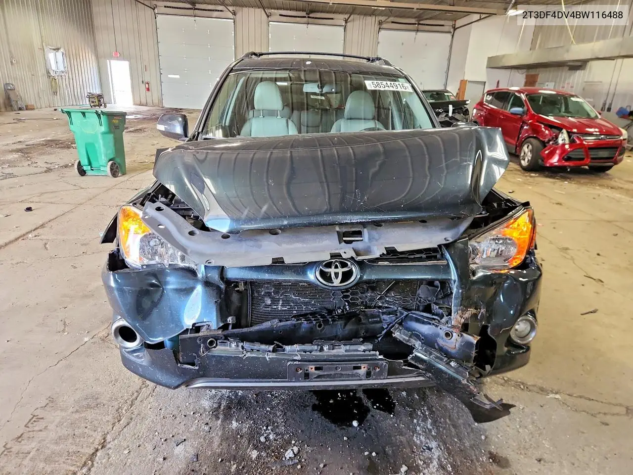 2011 Toyota Rav4 Limited VIN: 2T3DF4DV4BW116488 Lot: 58544916