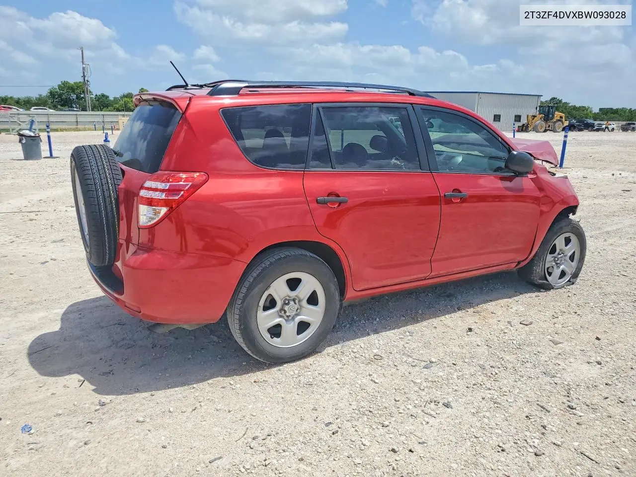 2011 Toyota Rav4 Base VIN: 2T3ZF4DVXBW093028 Lot: 58581176
