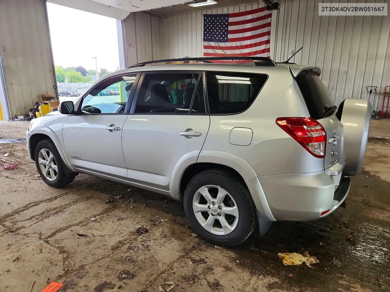 2011 Toyota Rav4 Limited VIN: 2T3DK4DV2BW051667 Lot: 58914836