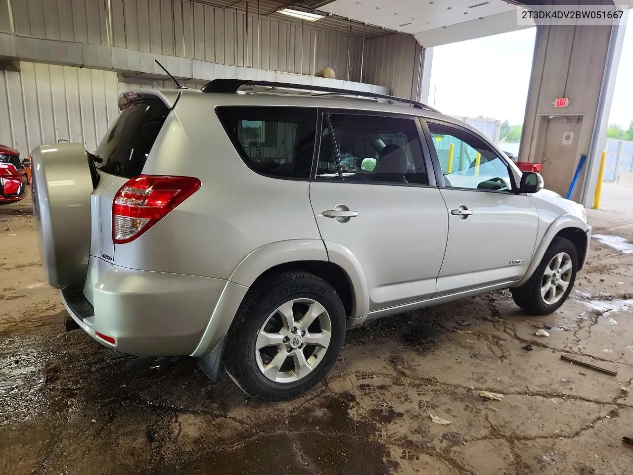 2011 Toyota Rav4 Limited VIN: 2T3DK4DV2BW051667 Lot: 58914836
