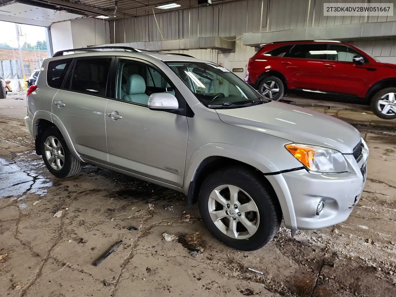 2011 Toyota Rav4 Limited VIN: 2T3DK4DV2BW051667 Lot: 58914836