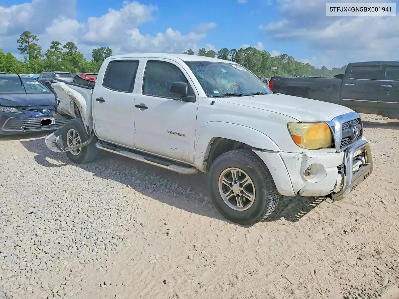 2011 Toyota Tacoma Double Cab VIN: 5TFJX4GN5BX001941 Lot: 59159366