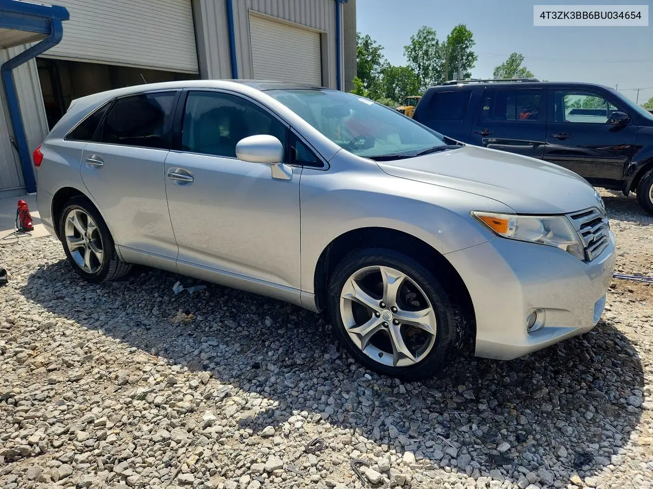 2011 Toyota Venza Fwd V6 VIN: 4T3ZK3BB6BU034654 Lot: 59160686