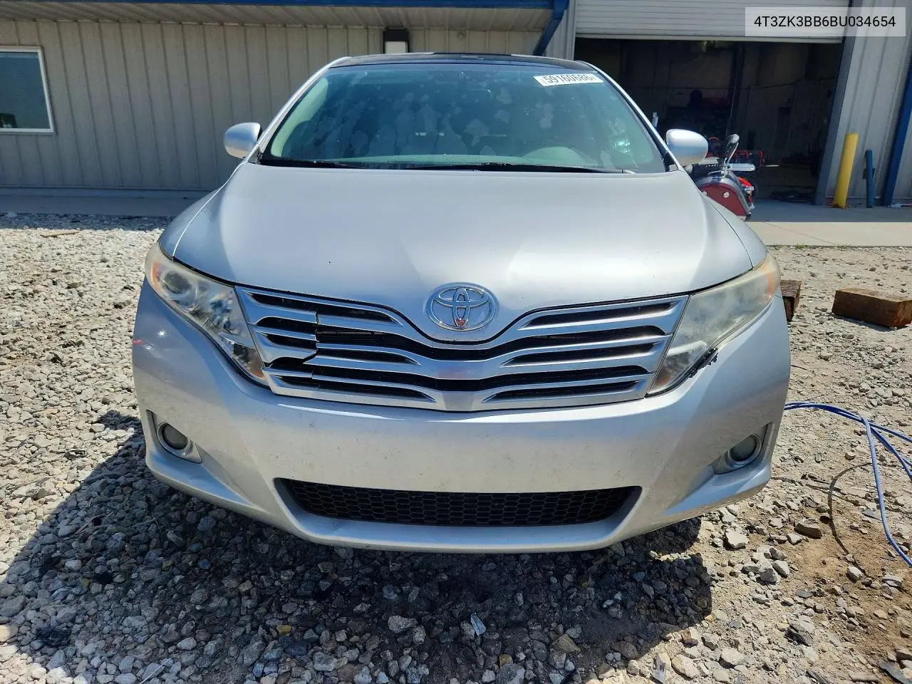2011 Toyota Venza Fwd V6 VIN: 4T3ZK3BB6BU034654 Lot: 59160686