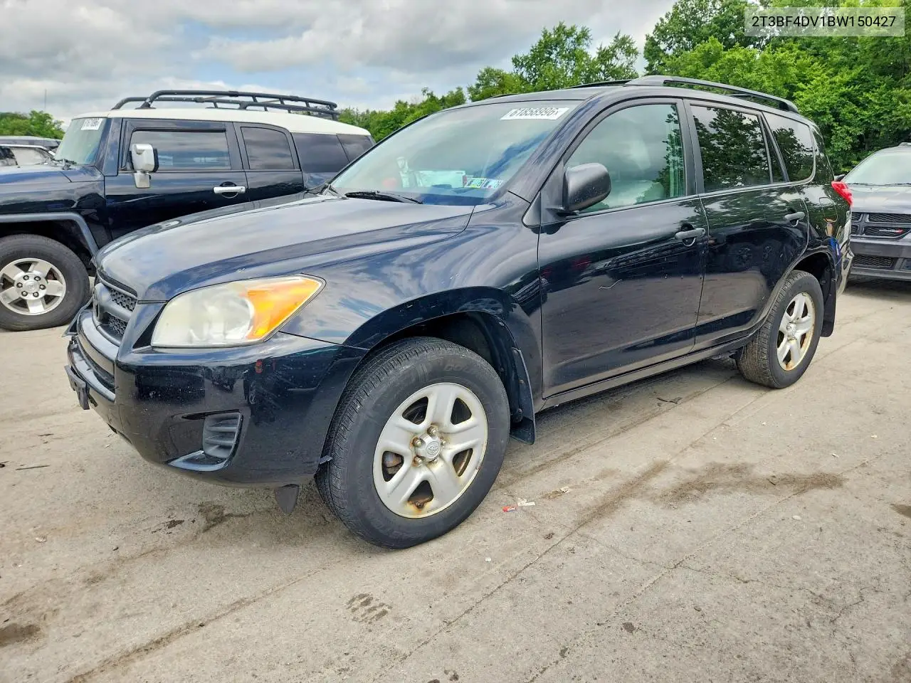 2011 Toyota Rav4 Base VIN: 2T3BF4DV1BW150427 Lot: 61858996